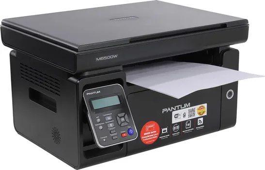 МФУ лазерный Pantum M6500W, A4, ч/б, 22 стр/мин (A4 ч/б), 1200x1200 dpi, Wi-Fi, USB, черный (M6500W)