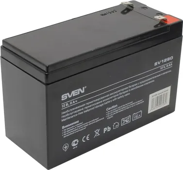 Аккумуляторная батарея для ИБП Sven SV SV1290, 12V, 9Ah