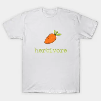 Футболка женская Vegan Is Herbivore Harajuku Print Kawaii футболка летняя женская футболка с коротким рукавом топ футболка S