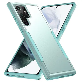 Противоударный противоударный чехол для Samsung Galaxy S24 Ultra S23 FE S22 S21 Plus S20 S 24 22 23, аксессуары для телефонов, принципиально Samsung s23 FE красный