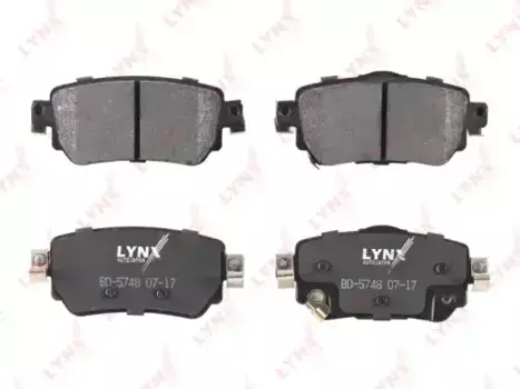 Тормозные колодки дисковые LYNXAUTO BD-5748
