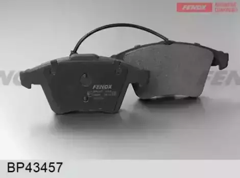 Тормозные колодки дисковые передняя ось FENOX BP43457