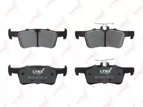 Тормозные колодки дисковые LYNXAUTO BD-6118