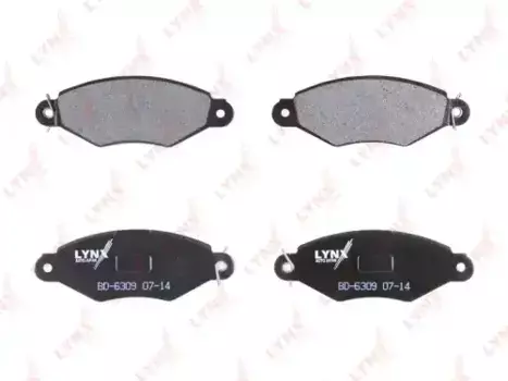 Тормозные колодки дисковые LYNXAUTO BD-6309