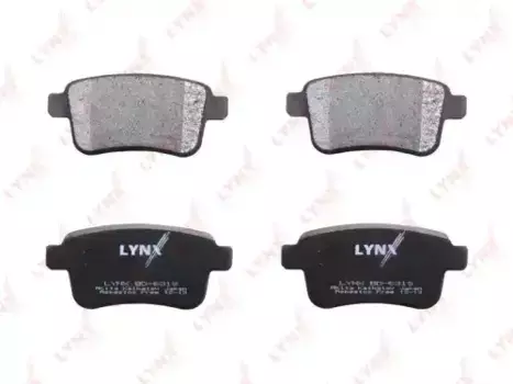 Тормозные колодки дисковые LYNXAUTO BD-6319