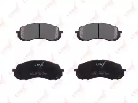 Тормозные колодки дисковые LYNXAUTO BD-7102