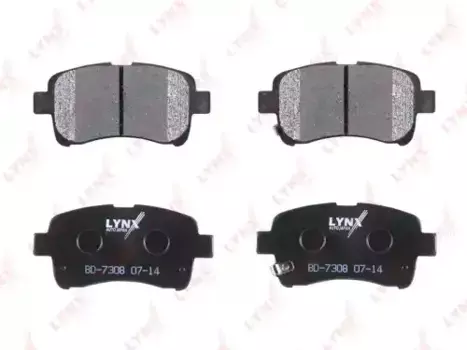 Тормозные колодки дисковые LYNXAUTO BD-7308