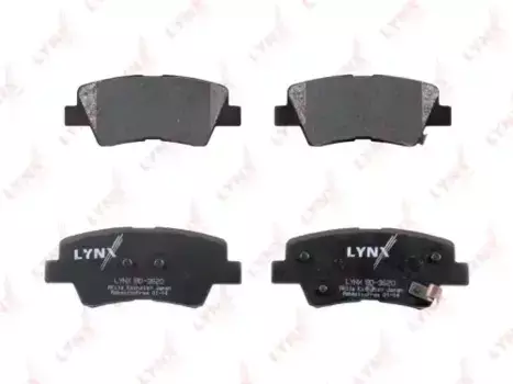 Тормозные колодки дисковые LYNXAUTO BD-3620