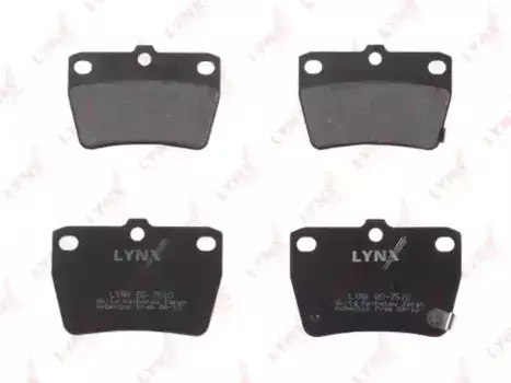 Тормозные колодки дисковые LYNXAUTO BD-7510