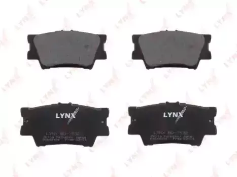 Тормозные колодки дисковые LYNXAUTO BD-7532