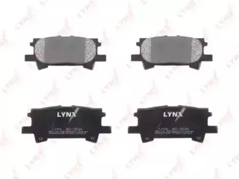 Тормозные колодки дисковые LYNXAUTO BD-7534