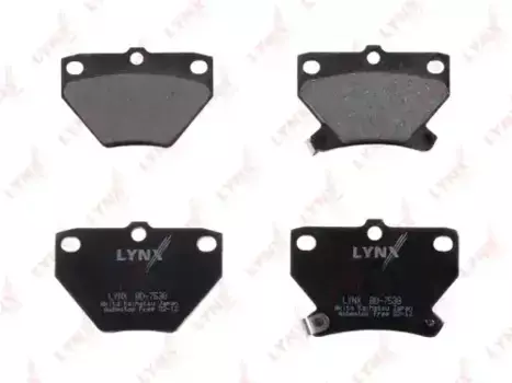 Тормозные колодки дисковые LYNXAUTO BD-7538