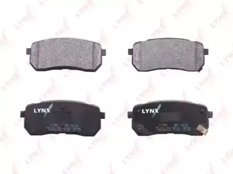Тормозные колодки дисковые LYNXAUTO BD-3626