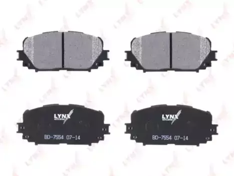 Тормозные колодки дисковые LYNXAUTO BD-7554