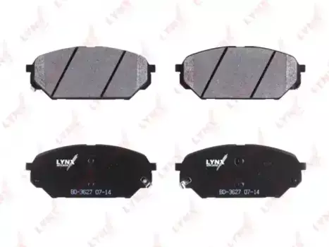 Тормозные колодки дисковые LYNXAUTO BD-3627
