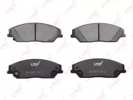 Тормозные колодки дисковые LYNXAUTO BD-7607