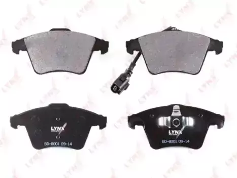 Тормозные колодки дисковые LYNXAUTO BD-8001