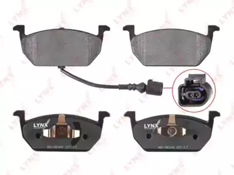 Тормозные колодки дисковые LYNXAUTO BD-8048