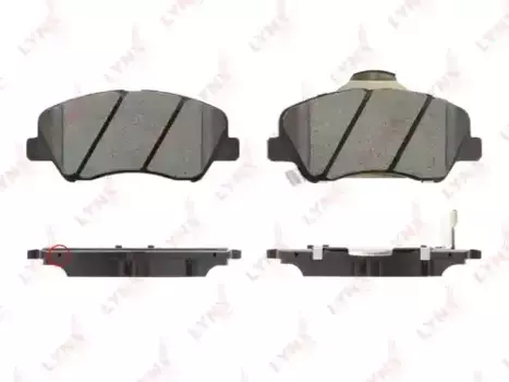 Тормозные колодки дисковые LYNXAUTO BD-3636