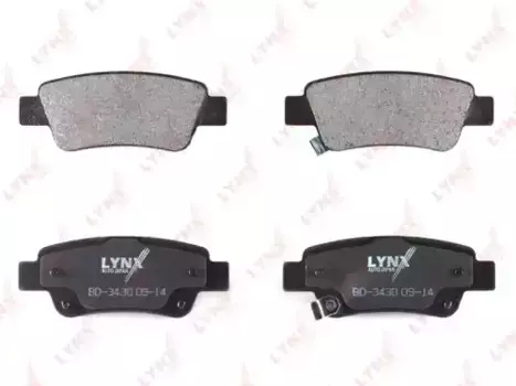 Тормозные колодки дисковые LYNXAUTO BD-3430
