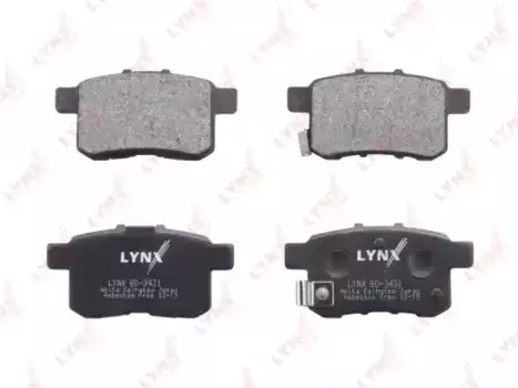 Тормозные колодки дисковые LYNXAUTO BD-3431