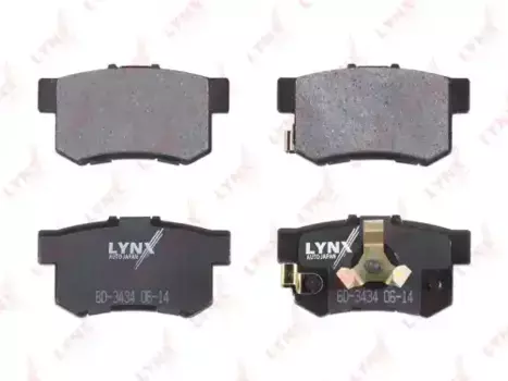 Тормозные колодки дисковые LYNXAUTO BD-3434