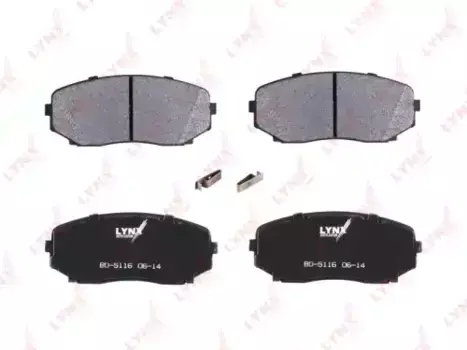 Тормозные колодки дисковые LYNXAUTO BD-5116