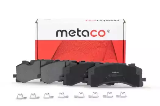 Тормозные колодки дисковые METACO 3000567