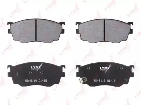 Тормозные колодки дисковые LYNXAUTO BD-5119