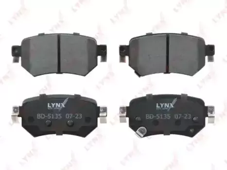 Тормозные колодки дисковые LYNXAUTO BD-5135