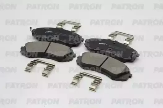 Тормозные колодки дисковые PATRON PBP016