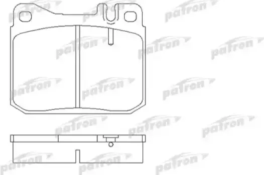 Тормозные колодки дисковые PATRON PBP129