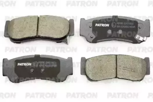 Тормозные колодки дисковые PATRON PBP165