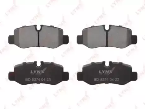 Тормозные колодки дисковые LYNXAUTO BD-5374