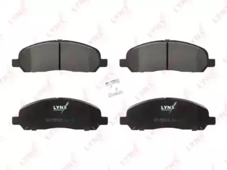 Тормозные колодки дисковые LYNXAUTO BD-5510