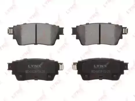 Тормозные колодки дисковые LYNXAUTO BD-5528