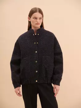 Бомбер Boucle от Present & Simple