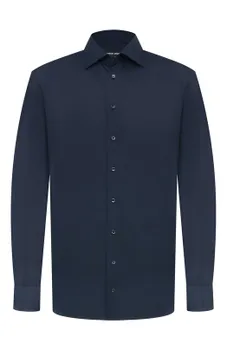 Хлопковая рубашка Giorgio Armani