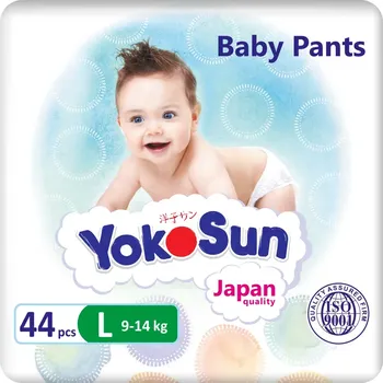 Подгузники-трусики YokoSun, размер L (9-14 кг) 44 шт