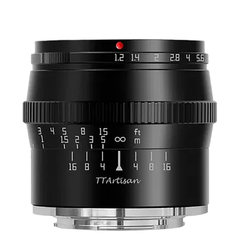 Объектив TTArtisan 50mm F1.2 E-mount Чёрный A071B
