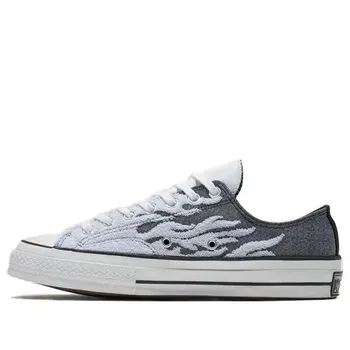 Кроссовки archive flames chuck 1970s low top 'black grey' Converse, черный
