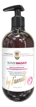 Бальзам коррекция для ухода за блондированными волосами Blonde Balsam Brilliant Shine 475мл