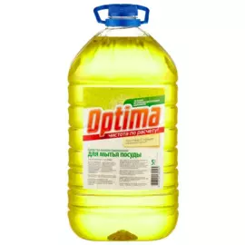 Средство концентрированное для мытья посуды, Optima, 5л, Synergetic