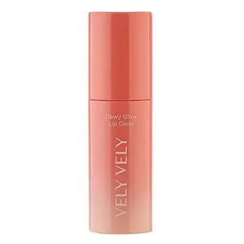 Ухаживающий блеск для губ Dewy Glow Lip Gloss, 4 мл, Vely Vely