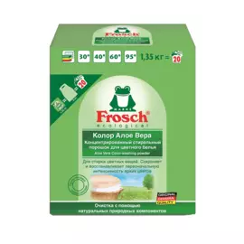 Стиральный порошок для цветного белья, 1.35 кг, Frosch
