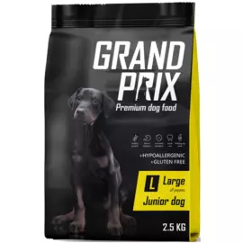 Сухой корм для щенков собак крупных пород GRAND PRIX Large Junior, 2.5 кг, GRAND PRIX