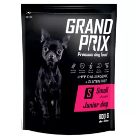 Сухой корм для щенков собак мелких и миниатюрных пород GRAND PRIX Small Junior, 800 г, GRAND PRIX