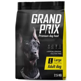 Сухой корм для взрослых собак крупных пород GRAND PRIX Large Adult, 2.5 кг, GRAND PRIX