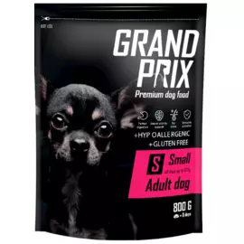 Сухой корм для взрослых собак мелких и миниатюрных пород GRAND PRIX Small Adult, 800 г, GRAND PRIX