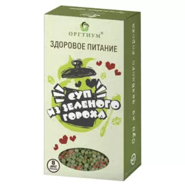 Суп из зеленого горошка (горошек экологический), 180 гр, Оргтиум
